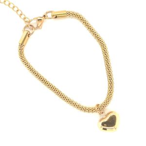 Armband med litet hjärta
