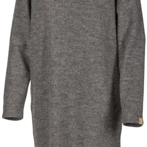 GY GISSLARP DRESS, 60% FILTAD ULL, 40% LYOCELL — GREY
