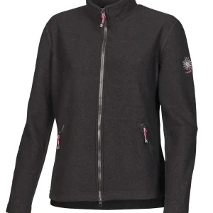 LEONA FULL ZIP, 98% ULL — BLACK