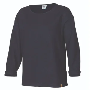 GY BYSTAD SOLID, 60% ULL 40% LYOCEL — NAVY