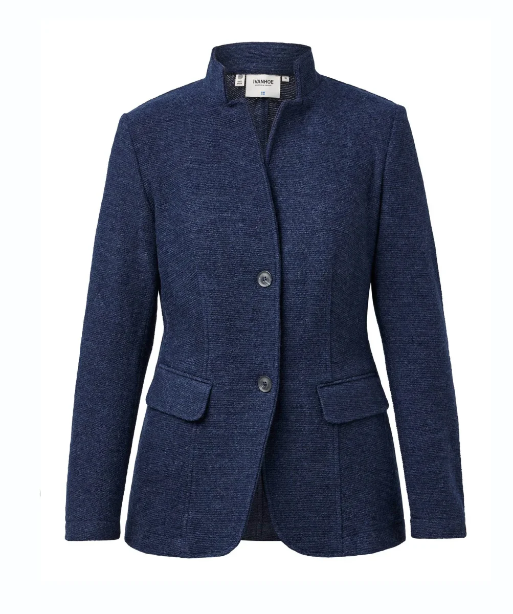 GY HYLTAN, 100% FILTAD ULL — LIGHT NAVY - Bild 2
