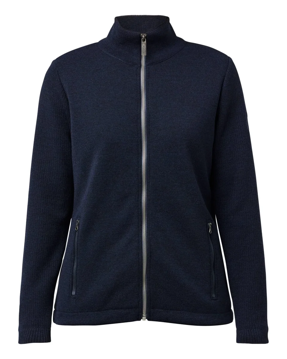 HARRIET WINDBREAKER, 100% FINE MERINOULL — NAVY - Bild 2
