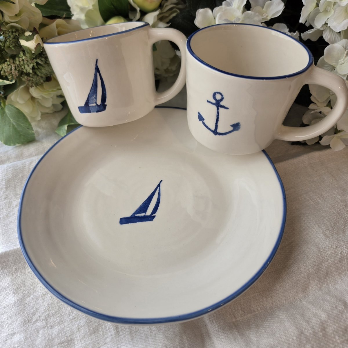 Mugg cappuccino Segelbåt Capri Bruka Design - Bild 7