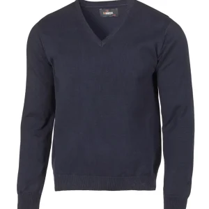 PD V-NECK MALE — NAVY