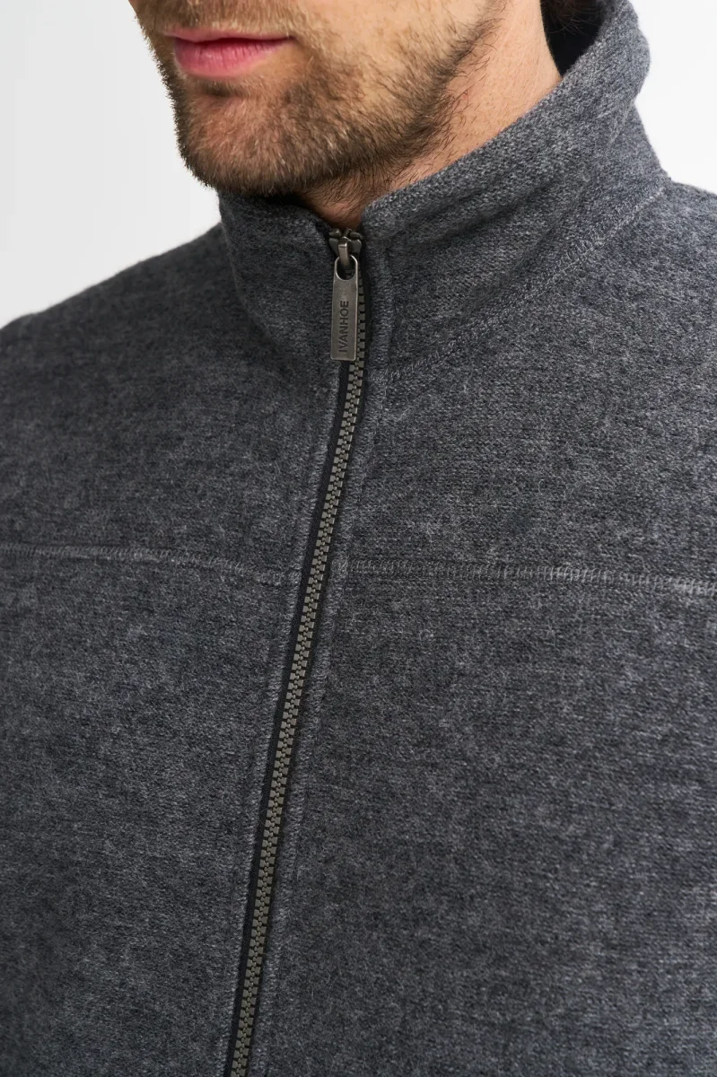 DANTE VEST, 100% FILTAD ULL — BLACK - Bild 6
