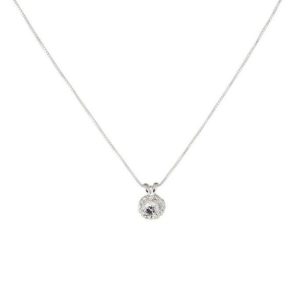 Small Princess Silver Necklace