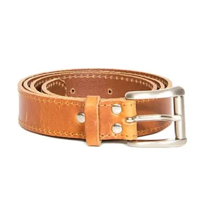 Leather belt 3cm