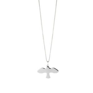 Silver Small Dove Necklace