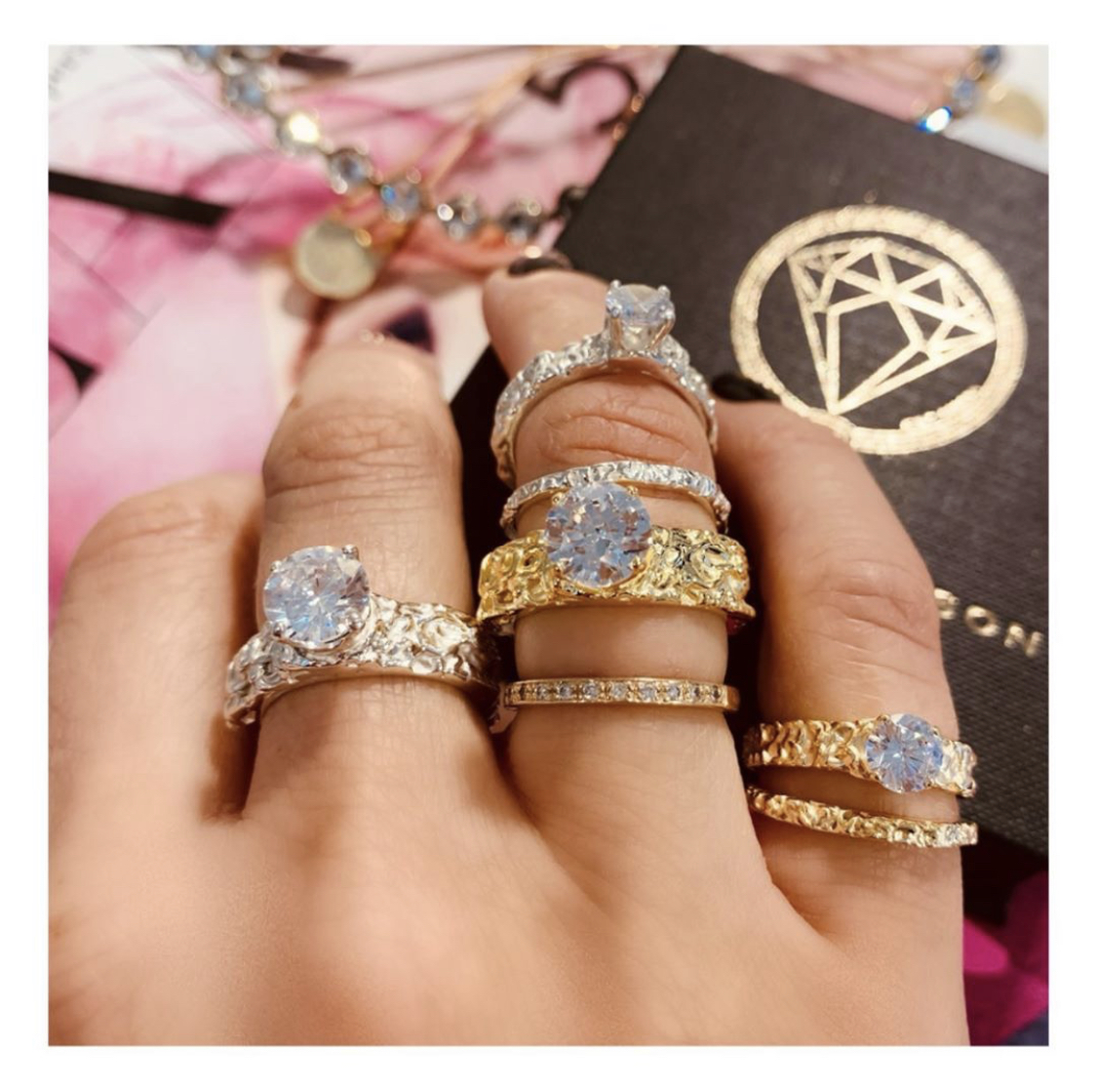 Princess Gold Ring - Bild 5