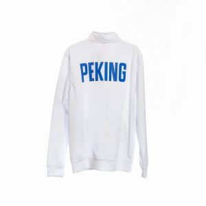 Zip jacka vit