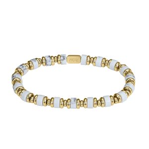 ASTON Armband Vit/Guld