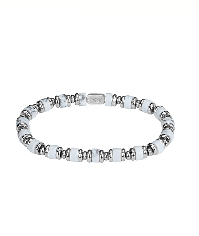 ASTON Armband Vit/Stål - Bild 2