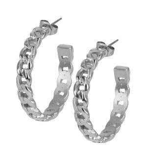 Betina Earrings Steel