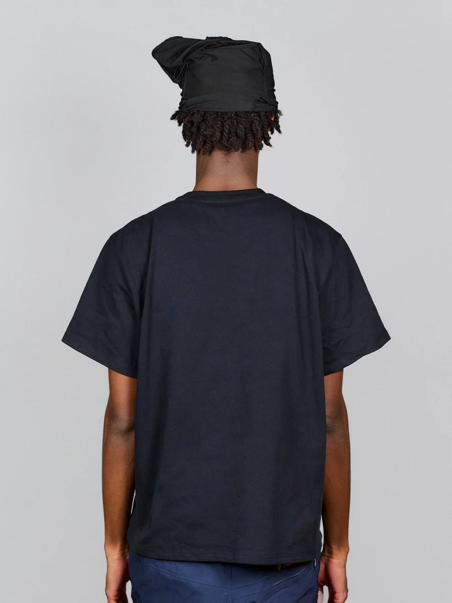 Mandy Boyfriend Tee ÖHOUSE X A.KJÆRBEDE - Black - Bild 7