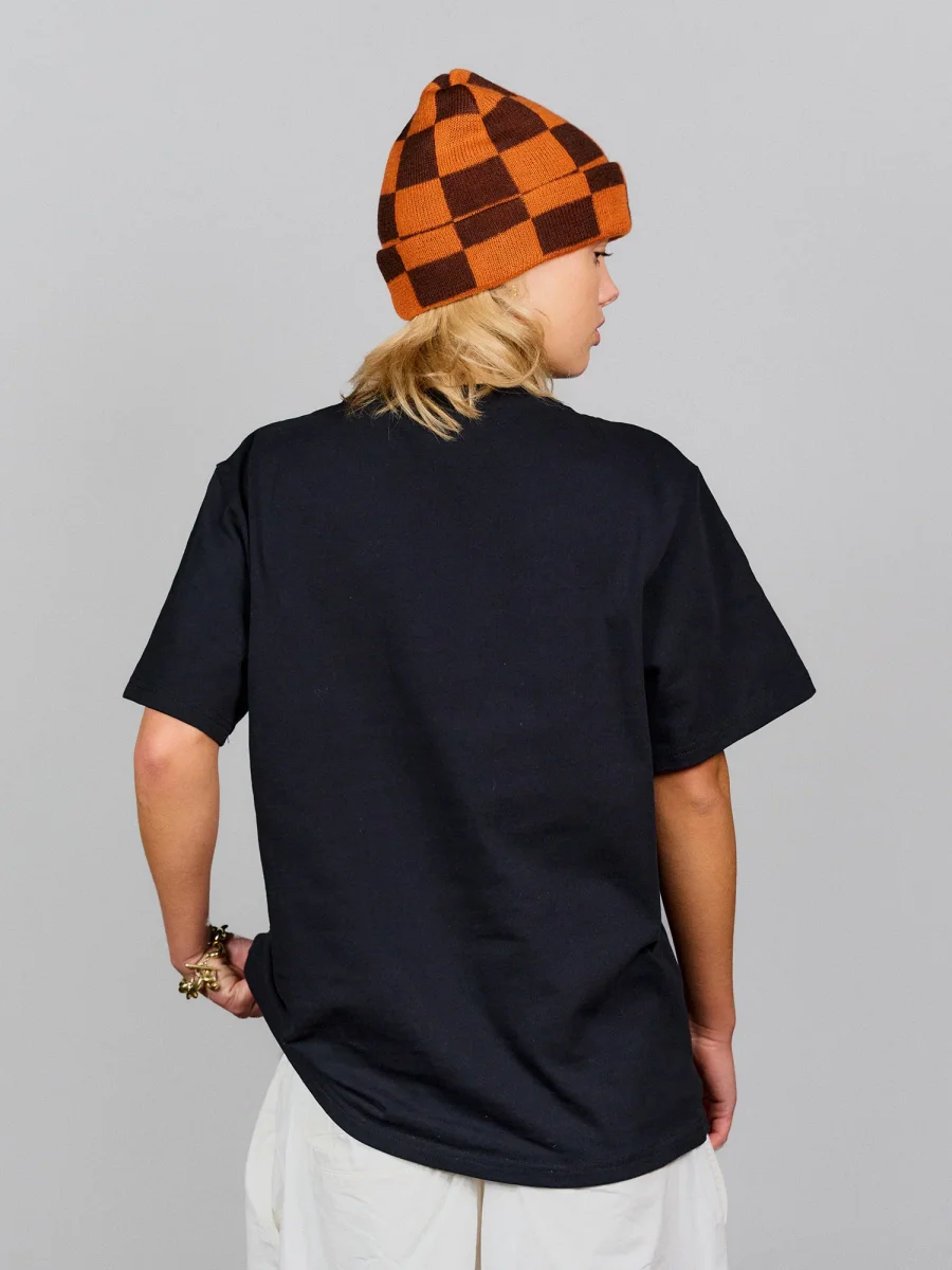 Mandy Boyfriend Tee ÖHOUSE X A.KJÆRBEDE - Black - Bild 6