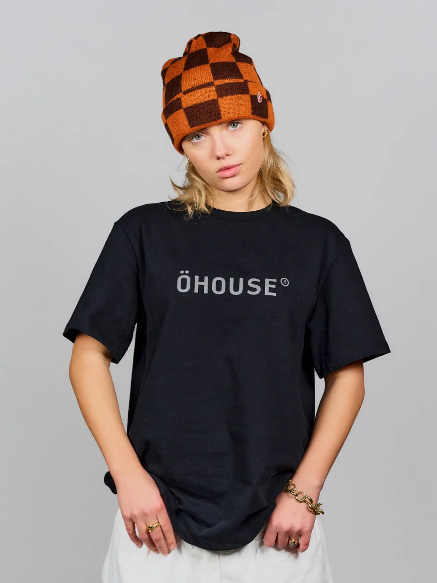 Mandy Boyfriend Tee ÖHOUSE X A.KJÆRBEDE - Black - Bild 3