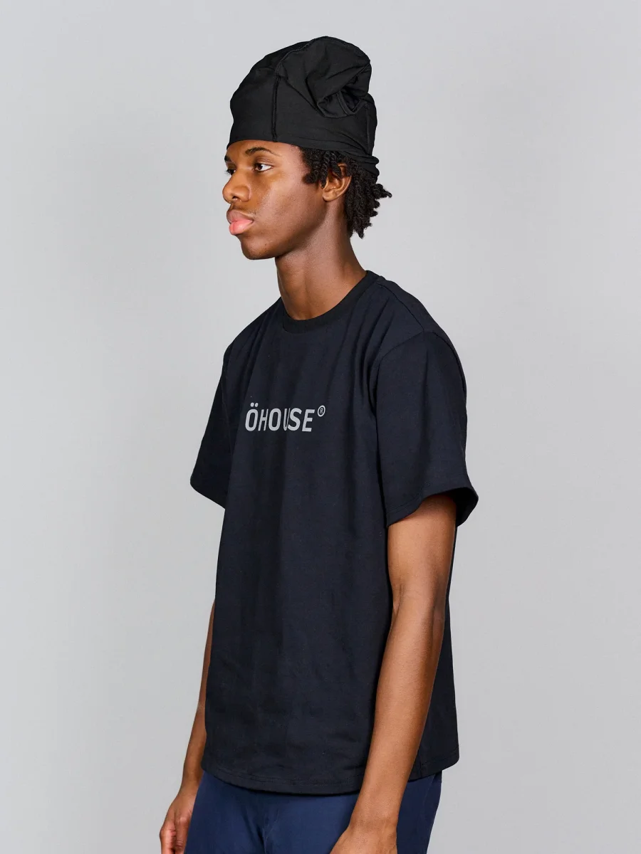 Mandy Boyfriend Tee ÖHOUSE X A.KJÆRBEDE - Black - Bild 8