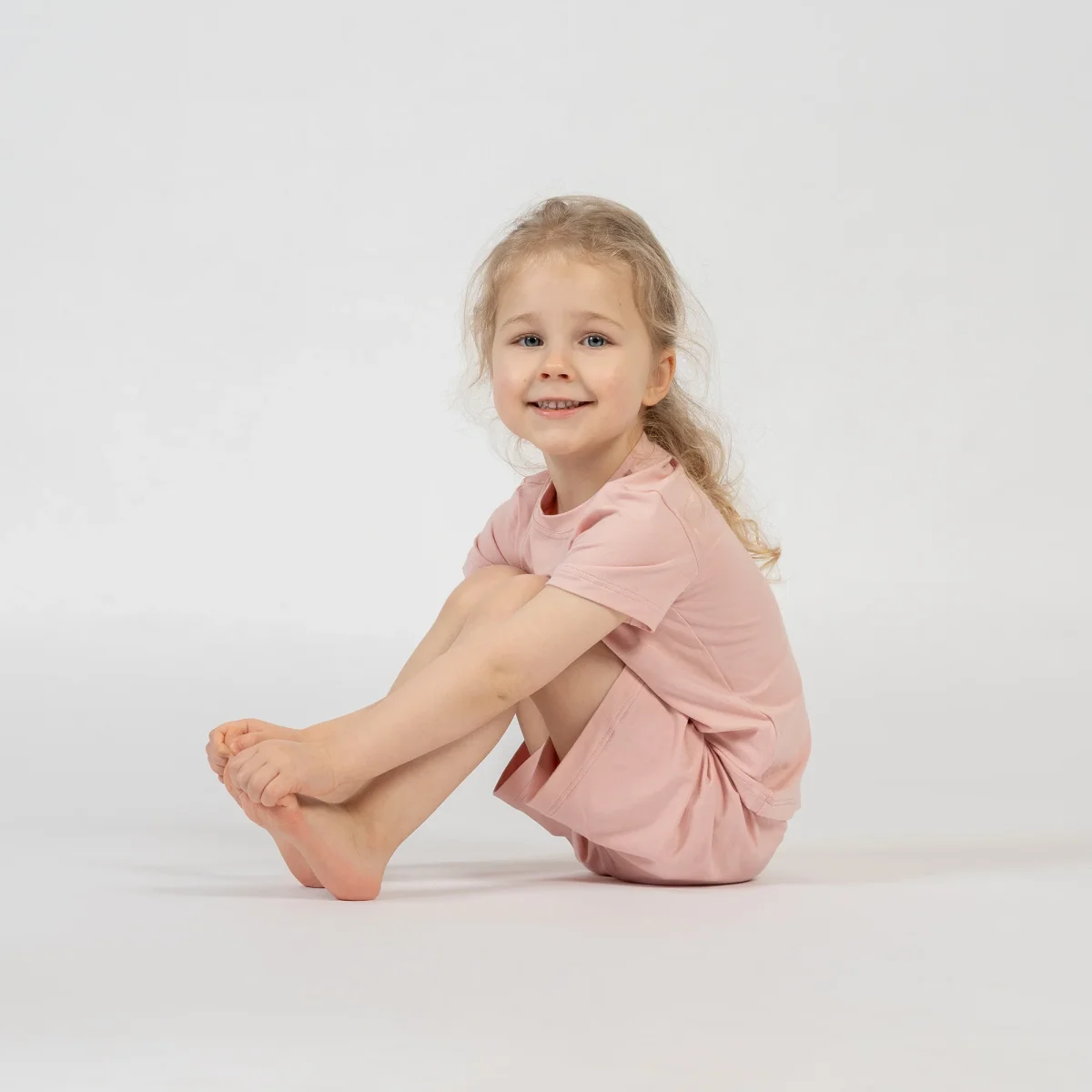 Barns bambushorts och topp 2-delat set - Bild 4