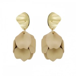 Paloma Earrings Sand Gold