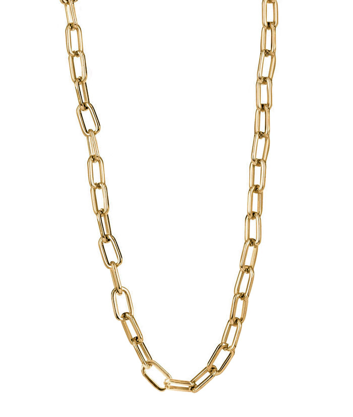 Chania Long Necklace Gold