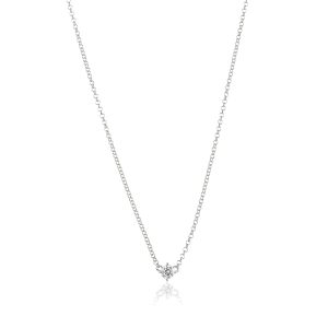 Time to glow mini Halsband Silver