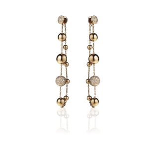 Berry Sparkle Earrings Gold