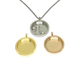 Medaljong grund 3 cm diametern