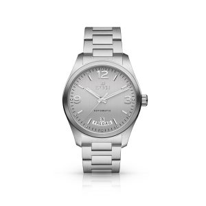 Automatic Calendar Silver