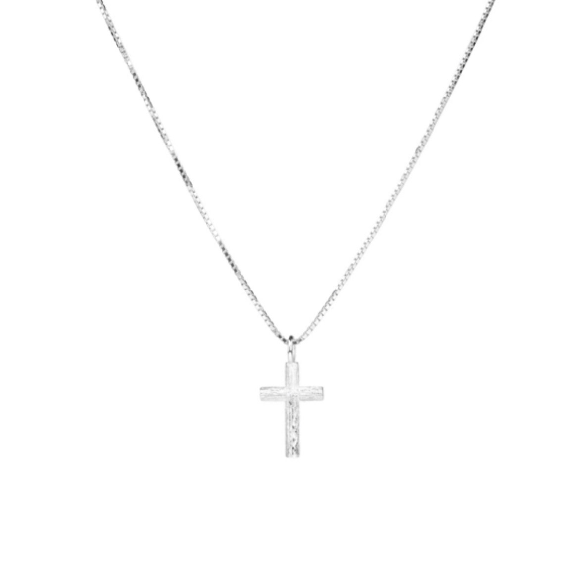Branch Cross Necklace Silver - Bild 2