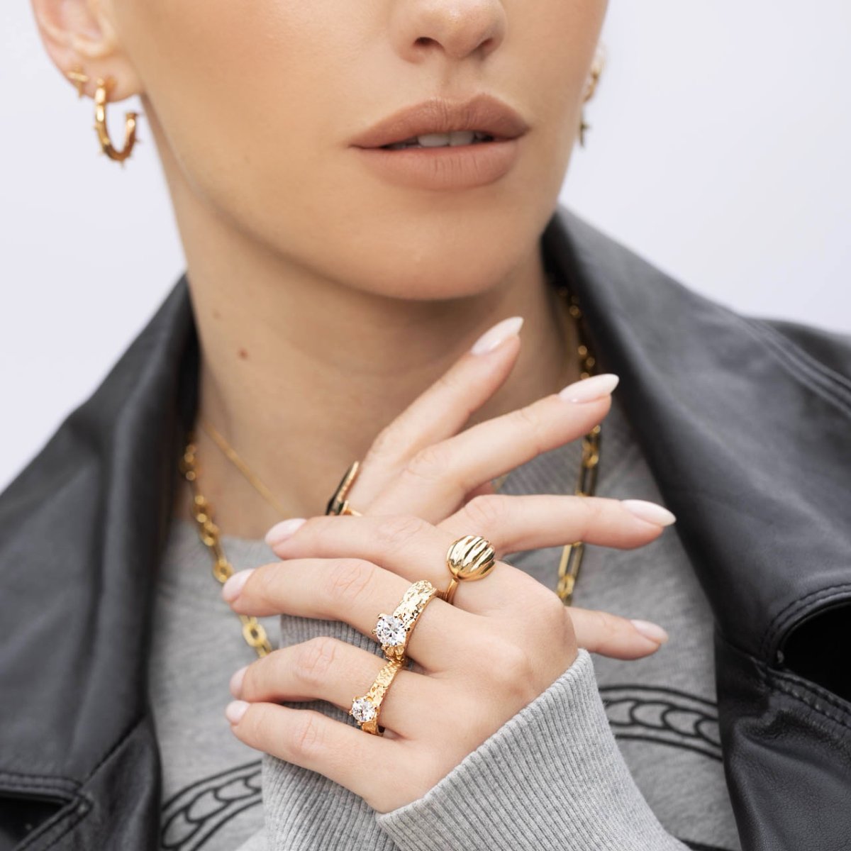 NEW Small Princess Ring Gold - Bild 5