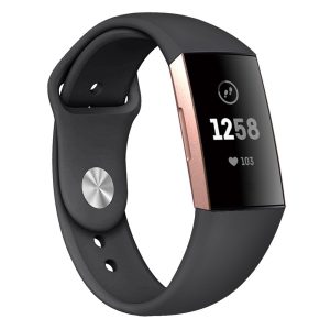 Fitbit Charge 3 / 4 silikon klockarmband