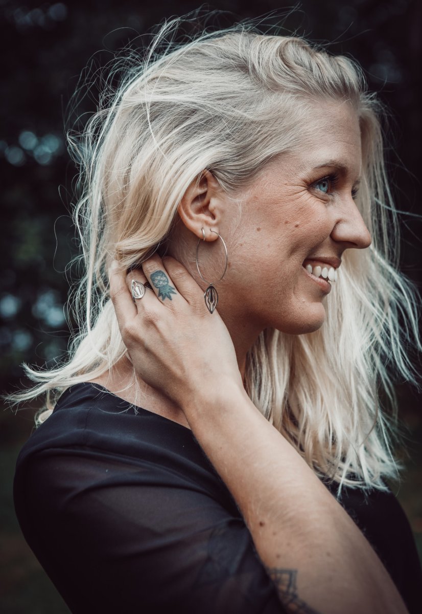 Snippa Earrings Hoops – Stål - Bild 3