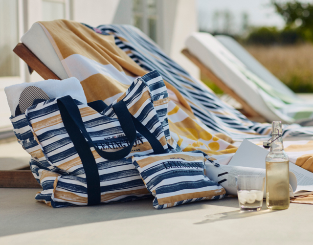 Beach Bag Madison Multi Stripe Lexington - Bild 5