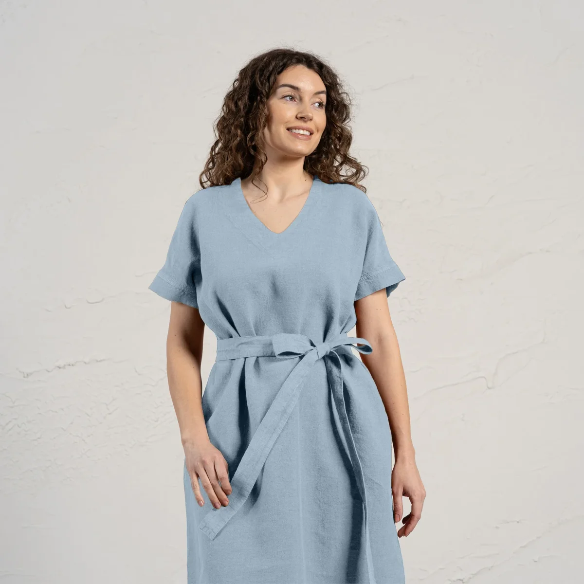 Lös klänning Joelle Coudy Blue - Bild 5