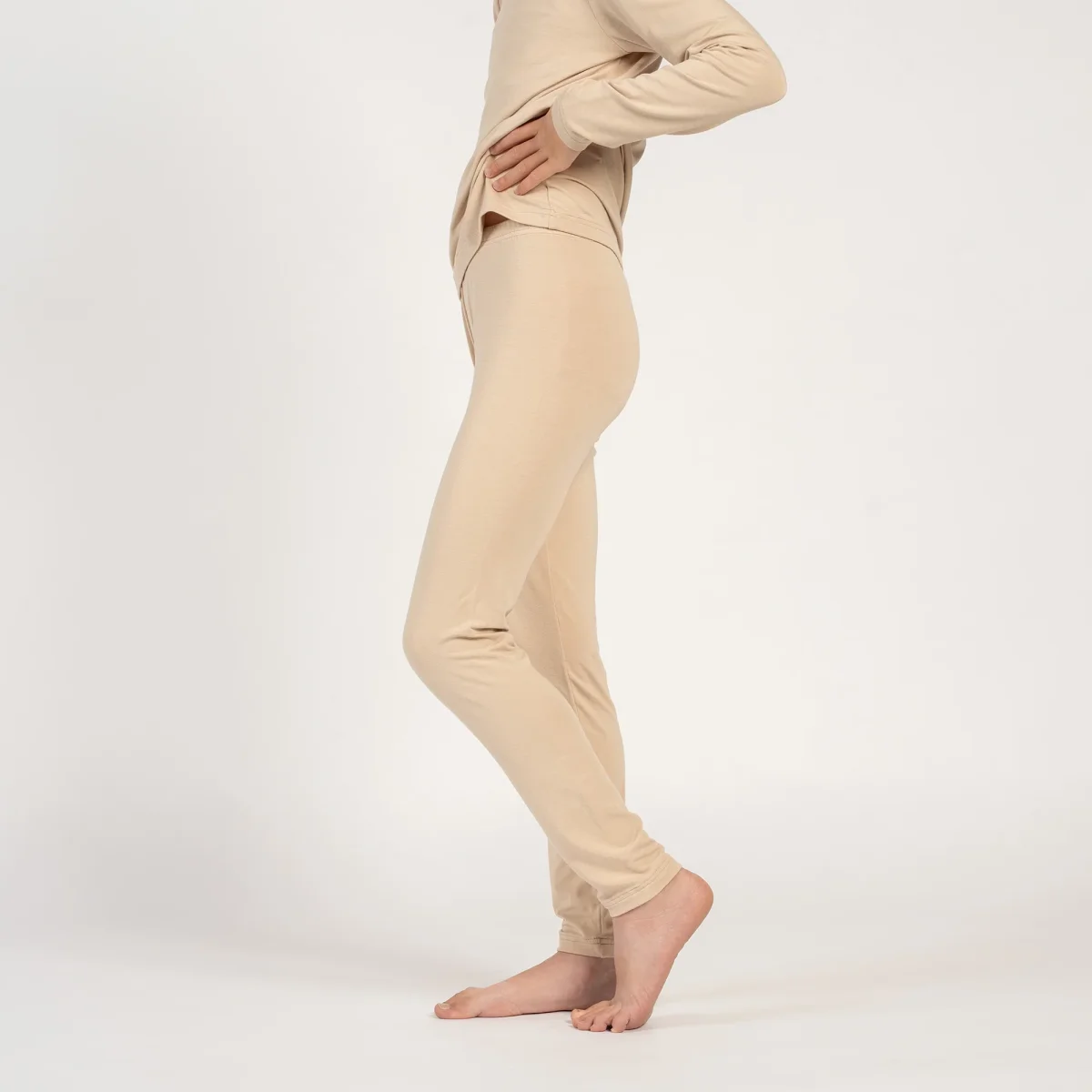 Mjuka bambutights för barn