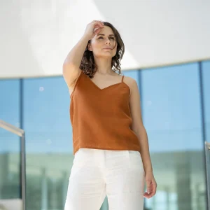 Linne Slip Top Kim Mandelbrun