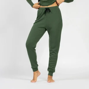 Dam 250 Merino Sweatpants Mörkgrön