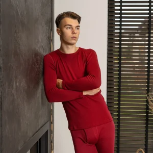 Herr 250 Termo Långärmad Tröja Royal Cherry