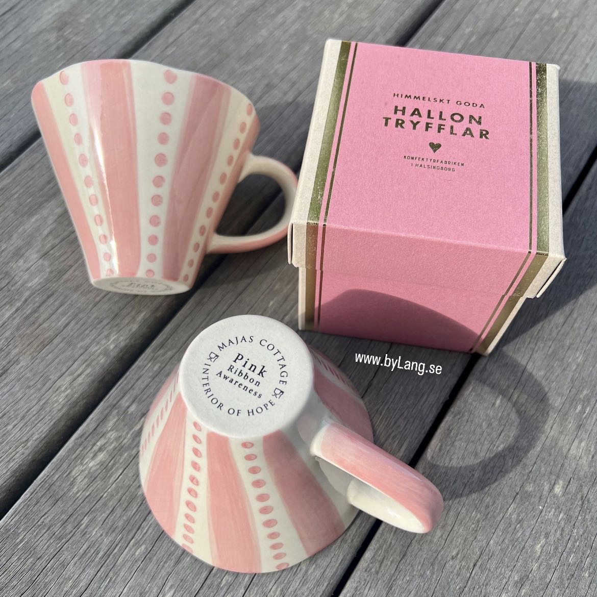 2pack Pink Awareness Majas Mugg