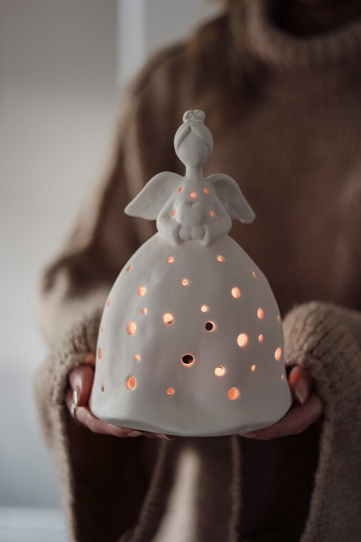 Majas Guardian Angel w. Heart for tealight inkl värmeljus - Bild 5