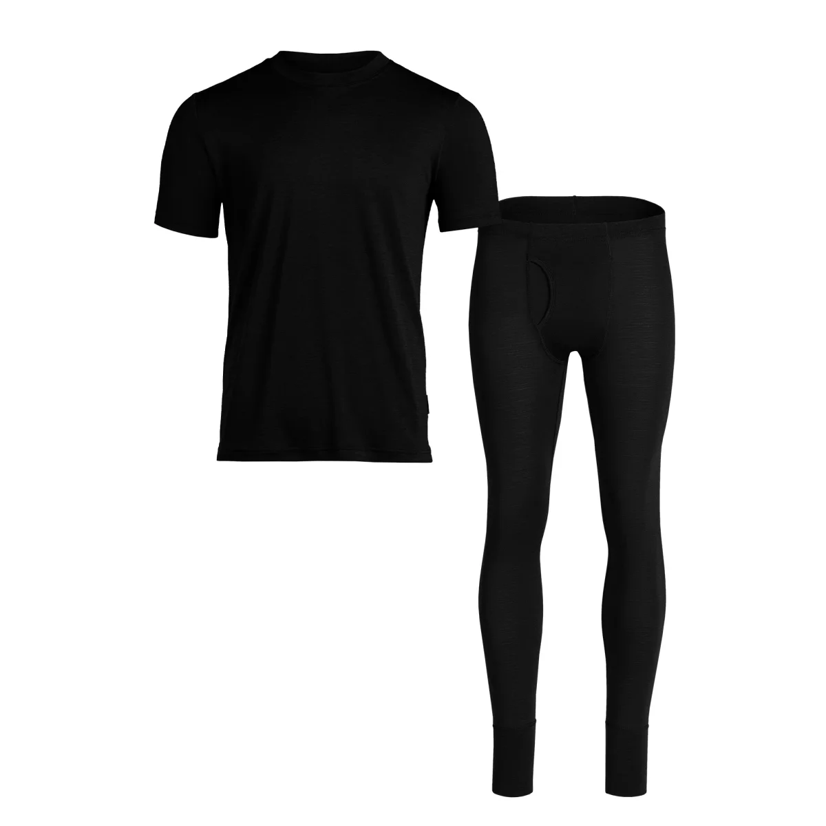 Herr T-shirt & Byxa 2-delar Svart - Bild 3