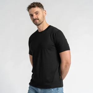 Regular 100% Merinoull T-shirt för män
