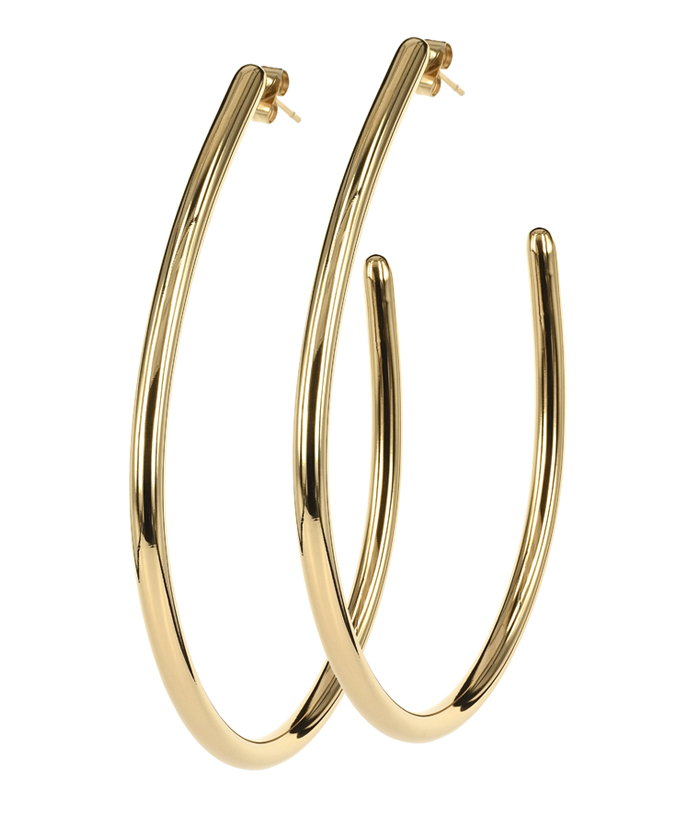 Natalie Big Earrings Gold - Bild 2
