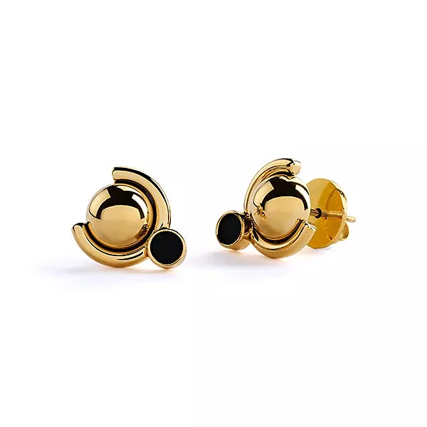 Satellite E4 Golden Earrings