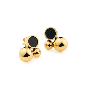 Solar Golden Earrings