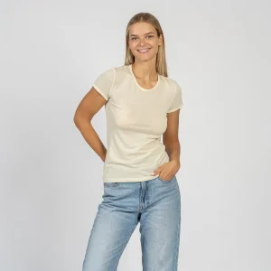 Dam 160 Merino T-shirt Naturlig