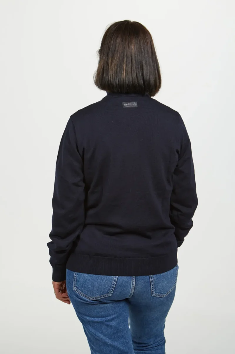 YORK FULL ZIP WINDBREAKER, 100% EXTRA FINE MERINOULL — LIGHT LODEN - Bild 6