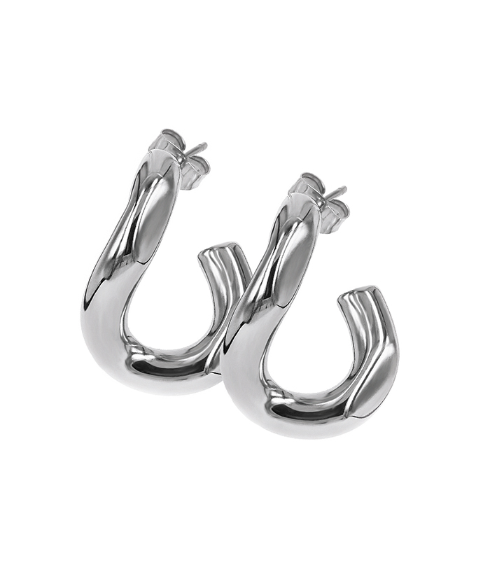 Zoe Earrings Steel - Bild 2