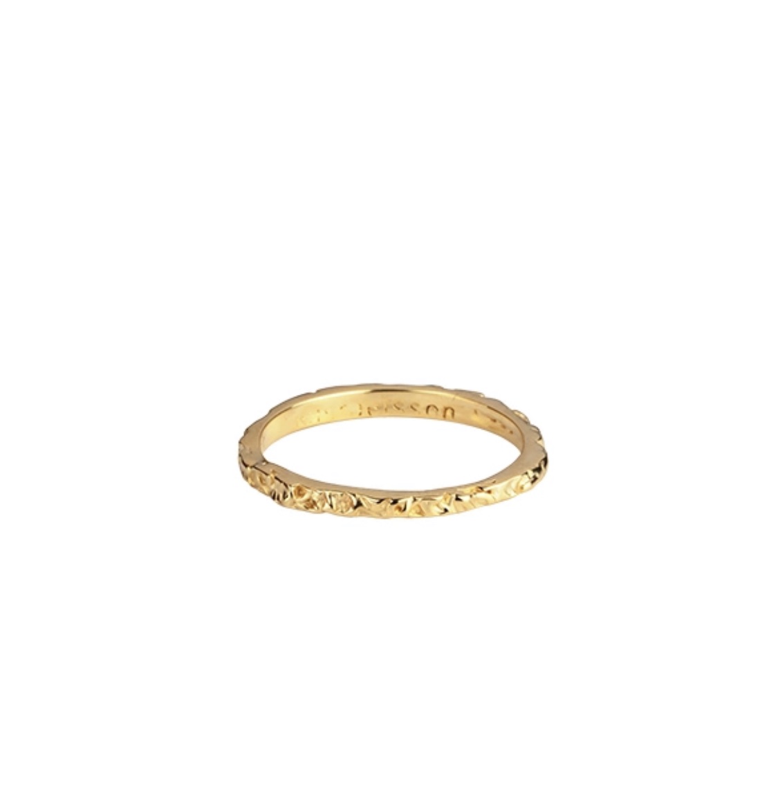 Thin Band Ring Gold - Bild 2