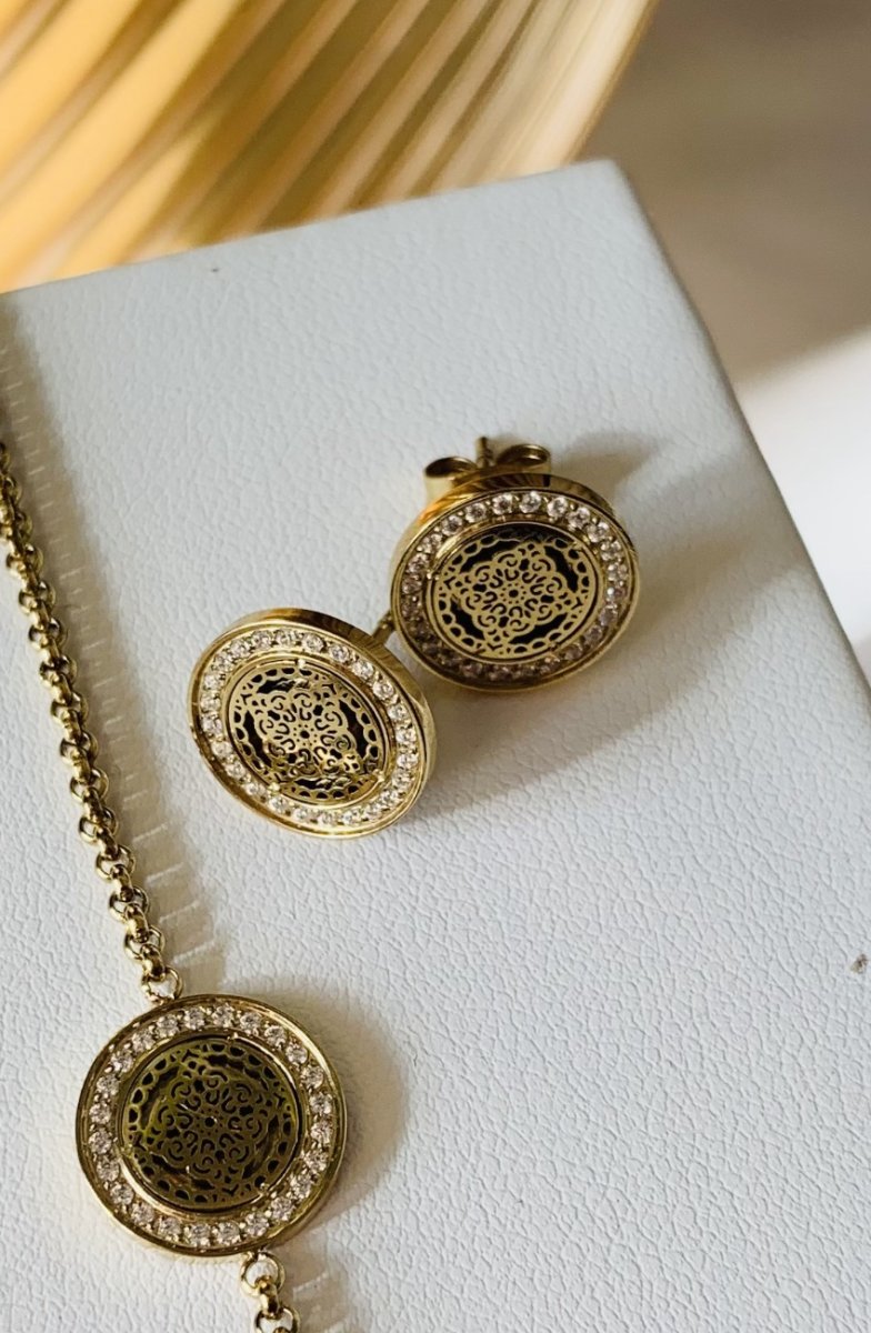 Steffie Coin Earrings Gold - Bild 2